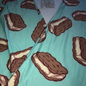 Lularoe TC Leggings icecream sandwich